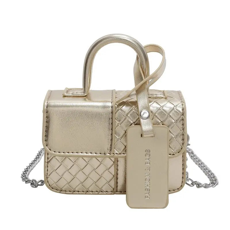 ChicNiche: Women’s Artistry Shoulder Bag - Gold Small Size