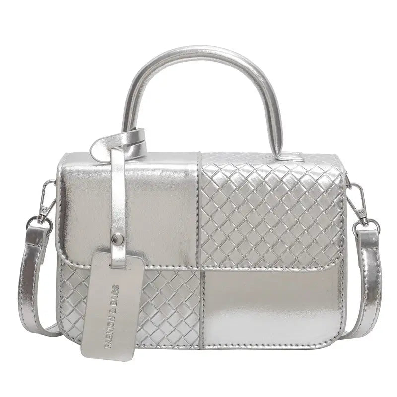 ChicNiche: Women’s Artistry Shoulder Bag - Large Silver