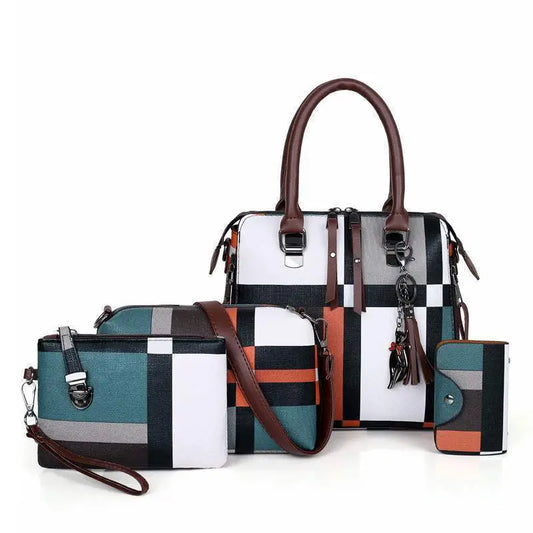 ChicTote: Luxe Plaid Designer Handbags for Women