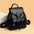 ChicVersa: Women’s Leather Backpack & Shoulder Bag - Black