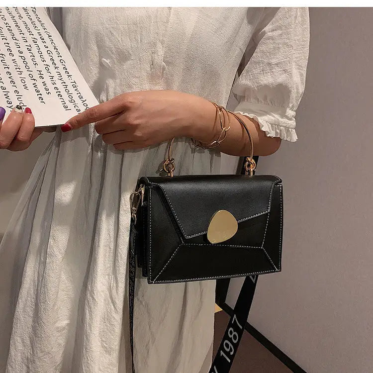 ChromaBlend Leather Crossbody - Black