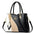 ChromaCarry Luxe: Soft Leather Tote - Black