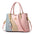 ChromaCarry Luxe: Soft Leather Tote - Pink