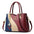 ChromaCarry Luxe: Soft Leather Tote - Wine Red
