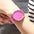 ChromaTime Watch - Rosy red