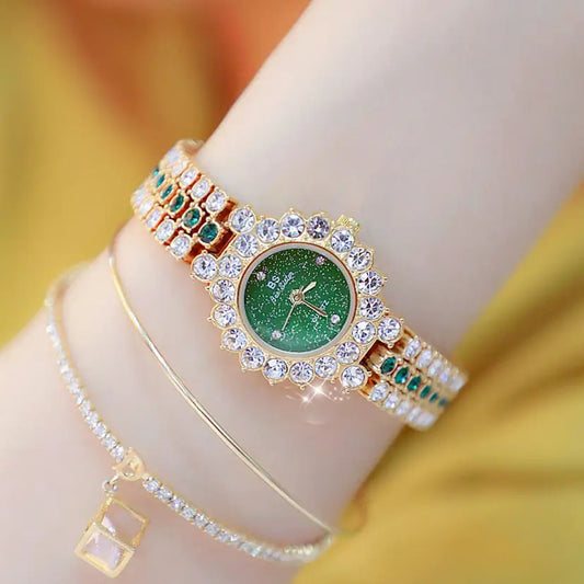 ColorBlend Luxe Watch Set with Three Interchangeable Straps