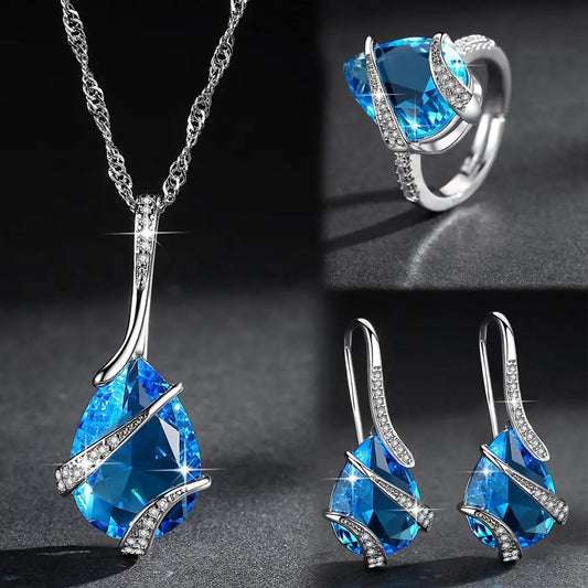 Colorful Gem Trio Set