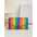 Colorful Soft PU Clamshell Bag with Polyester Lining - Color