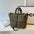 Colorful Soft Suitcase with Outer Bag and Sandwich Pocket - Green