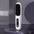 Cordless Hair Straightener Brush with 45 Minute Battery Life LCD White English