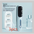 Cordless Hair Straightener Brush with 45 Minute Battery Life LCD Blue English 3pcs