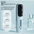 Cordless Hair Straightener Brush with 45 Minute Battery Life LCD Blue English