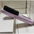 Cordless Hair Straightener Brush with 45 Minute Battery Life LCD taro purple