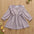 Cotton Blossom Dress - Purple / 80cm
