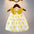 Cotton Bun Skirt for Girls - Yellow / 80cm