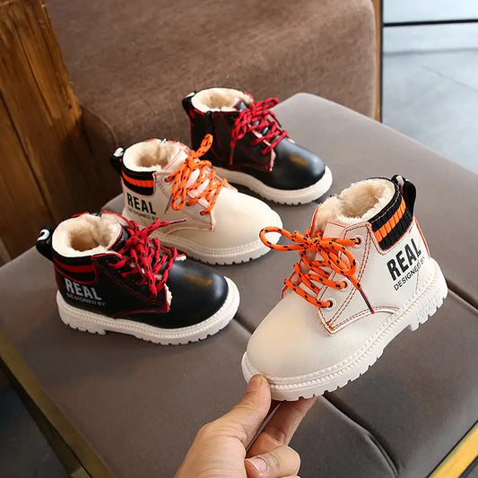 Cotton Cozy Kid Boots