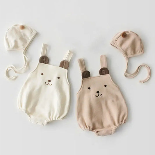 Cotton Cuddle: Baby Strapless Robe & Hat Set