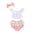 CottonCool Kids: Summer Solid Suit - White / 70cm