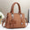 Cowboy Chic: Custom Large-Capacity Shoulder Bag - Yellowish Brown