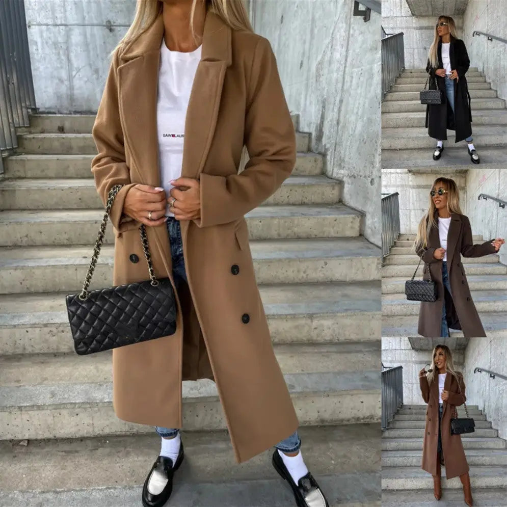 Cozy Chic Woolen Coat