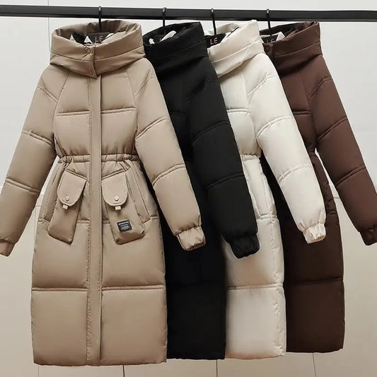 Cozy Curve Overknee Coat