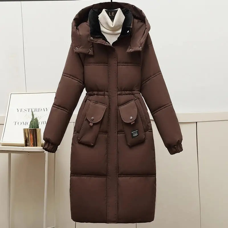 Cozy Curve Overknee Coat
