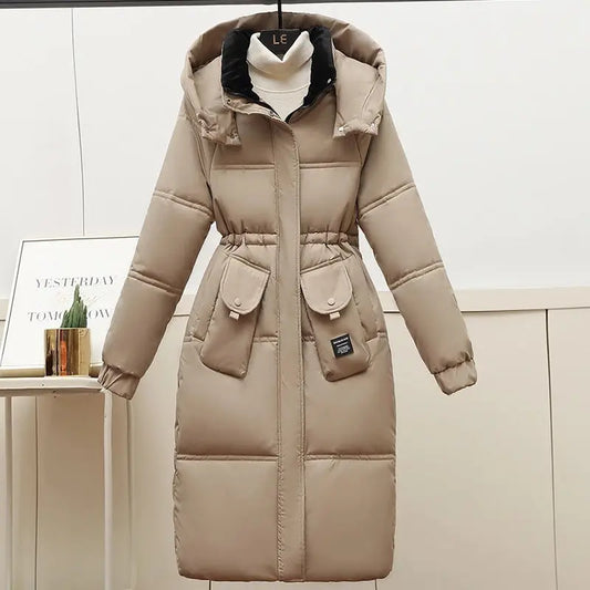 Cozy Curve Overknee Coat