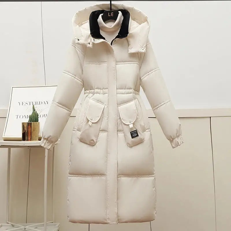 Cozy Curve Overknee Coat