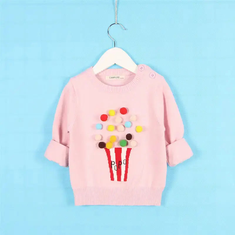 Cozy Knit Kids Sweater - D2 / 90cm