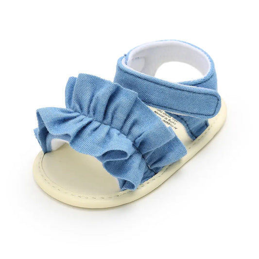 Cozy Step: Soft Bottom Non-Slip Baby Sandals - Blue / 11