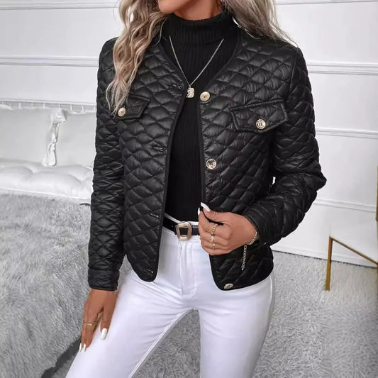 CozyBlk Cotton Coat