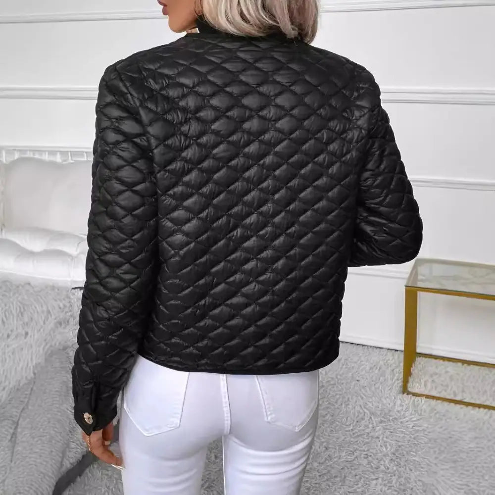 CozyBlk Cotton Coat