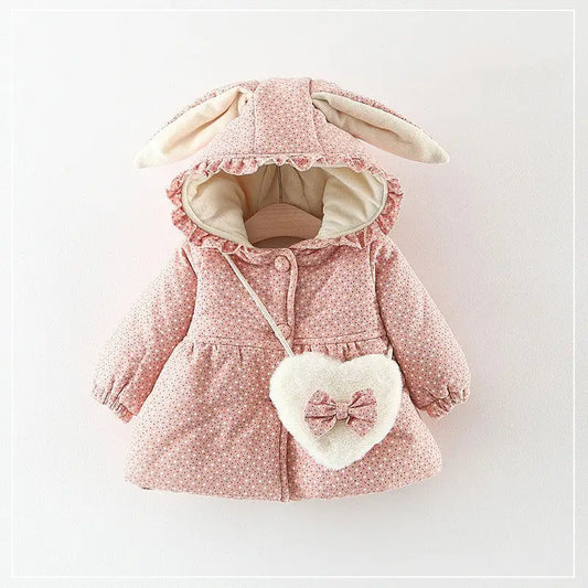 CozyChic: Girls’ Winter Warm Padded Cotton Wear