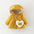 CozyChic: Girls’ Winter Warm Padded Cotton Wear - Yellow / 80cm