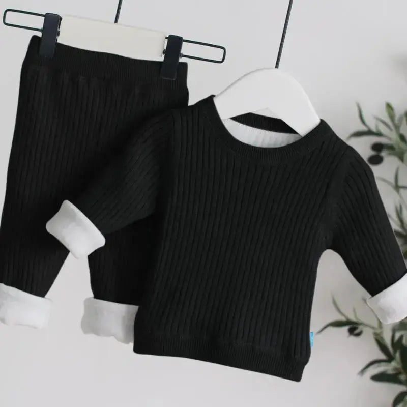 CozyCuddle Baby Snowsuit - Black / 130cm