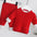 CozyCuddle Baby Snowsuit - Red / 80cm