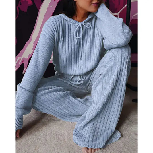 CozyFit Hooded Suit - sky blue / L - 4
