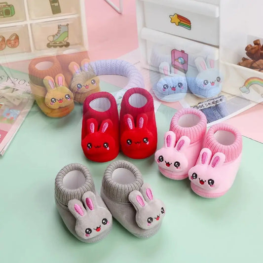 CozySteps: Winter Fleece Baby Shoes