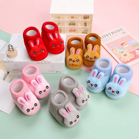 CozySteps: Winter Fleece Baby Shoes