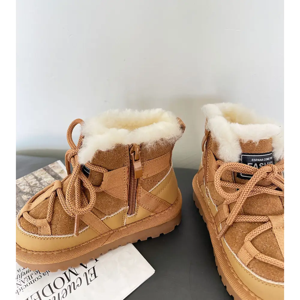 CozyStride: Fleece-Lined Toddler Shoes