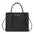 Crocodile Pattern Medium PU Horizontal Suitcase with Mobile Phone Pocket - Black