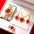 Crystal Quartz Watch Set with Crystal Embellishments - 444D300 Red