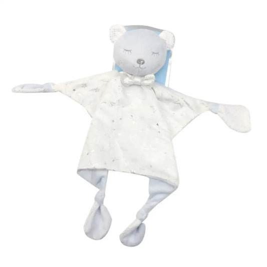 CuddleBunny: Soft Baby Soothing & Comfort Towels - Grey