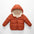 CuddleCoat: Soft Lambskin for Little Explorers - Caramel colour / 100cm
