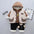 CuddleCozy: Plush Velvet Kidswear Collection - Beige / 80cm