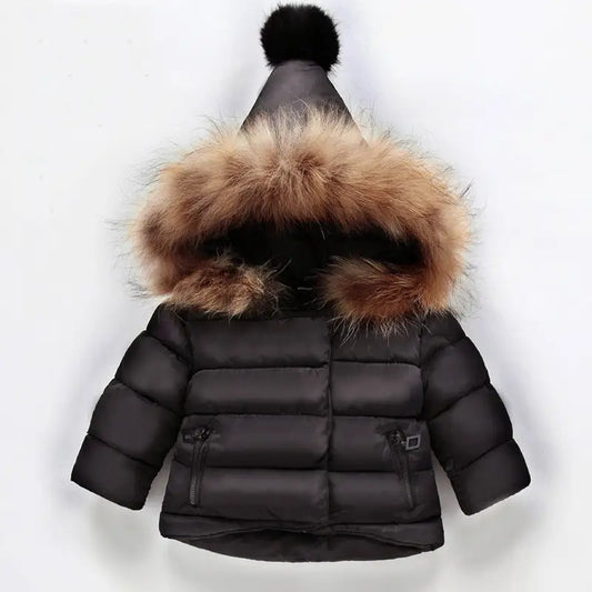 CuddleWrap: Hand-Stuffed Cotton Coat for Baby Girls