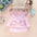 CuddleWrap: Hand-Stuffed Cotton Coat for Baby Girls - Pink / 120cm