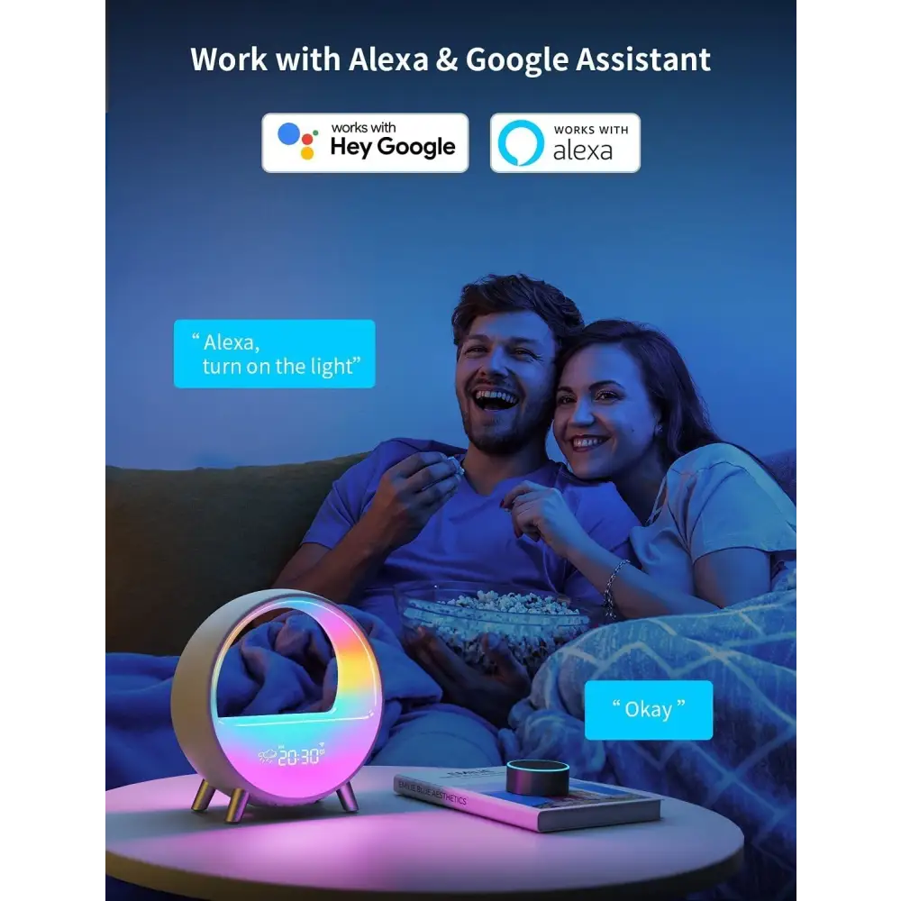 Customizable Sleep and Wake Up Light with App Control