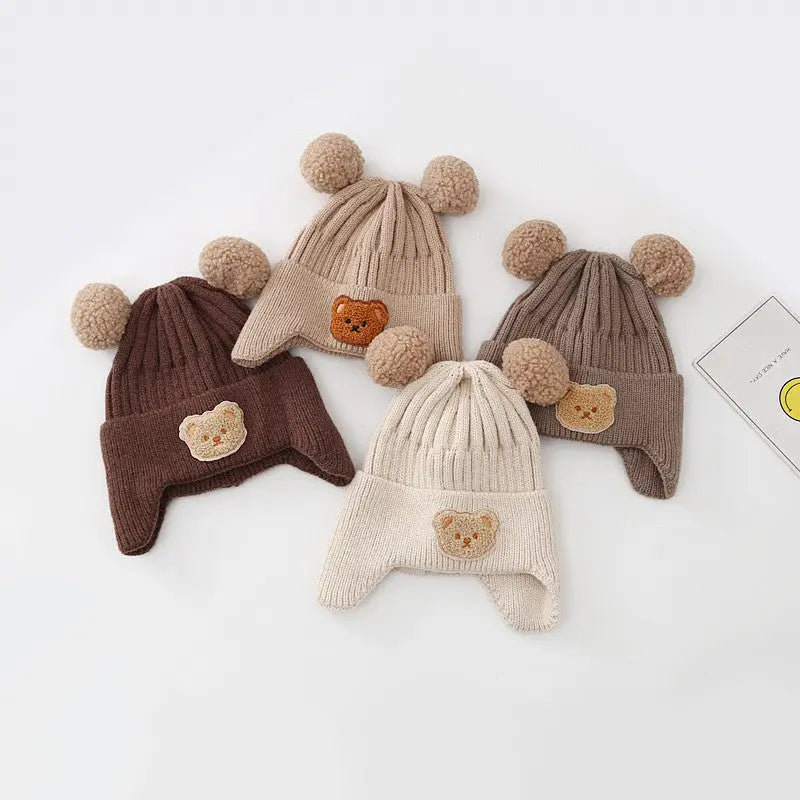 Cute Bear Baby Hat