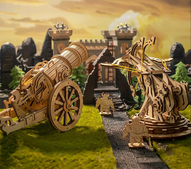 3D Wooden Military Puzzle Model for Ages 12 and Up